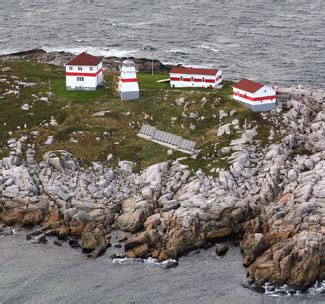 Puffin Island Lighthouse, Newfoundland Canada at Lighthousefriends.com