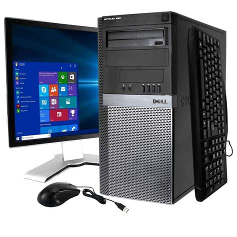 Dell Optiplex 980 Tower Computer PC, 3.20 GHz Intel i5 Quad Core Gen 1, 8GB DDR3 RAM, 1TB Hard ...