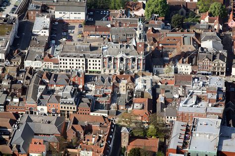 aerial photographs of Colchester Essex UK