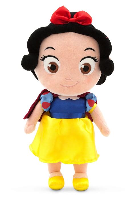 A 21" Snow White Plush Doll was seen online at the US Disney Store in July 2014. The cape was ...