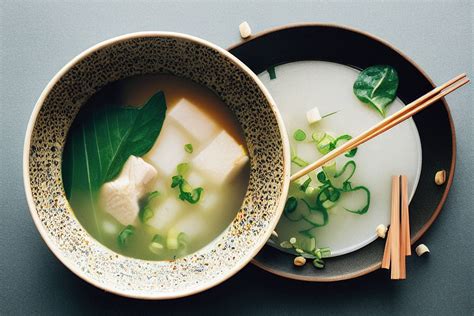 A bowl of miso soup