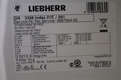 Liebherr GN 3356 Freezer - LabMakelaar Benelux