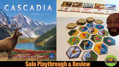 Cascadia Solo Playthrough & Review - GameEnthus