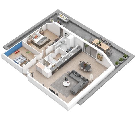 Plan maison | Sims 4 huizen, Huizen, Sims
