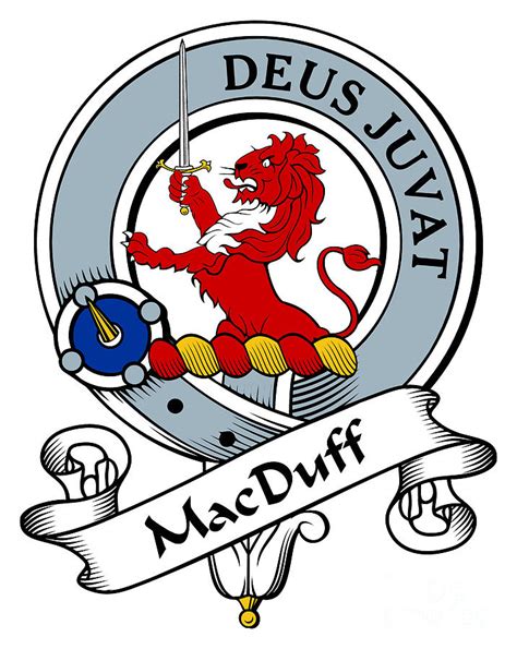 MacDuff Clan Badge Digital Art by Heraldry - Pixels