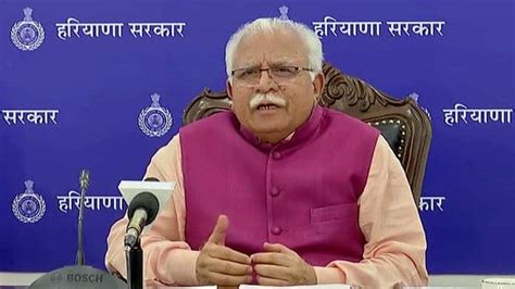 Haryana Chief Minister Manohar Lal Khattar tests positive for coronavirus