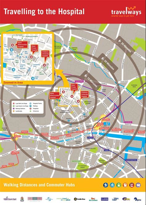 Mater hospital map - Mater hospital Dublin map (Ireland)