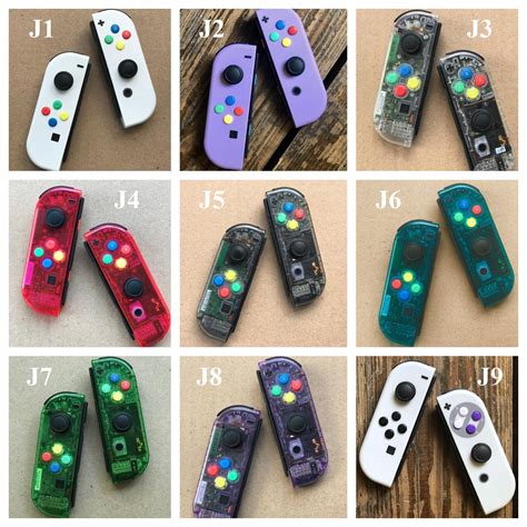 Custom Made Nintendo Switch Joy-Cons Upgrade YOUR Joy-Cons | Etsy