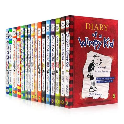 Buy Diary of a Wimpy Kid Book Series, Complete Collection 1-19 Books of Boxed Set Online at ...