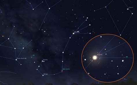 How to Spot the Scorpius Constellation