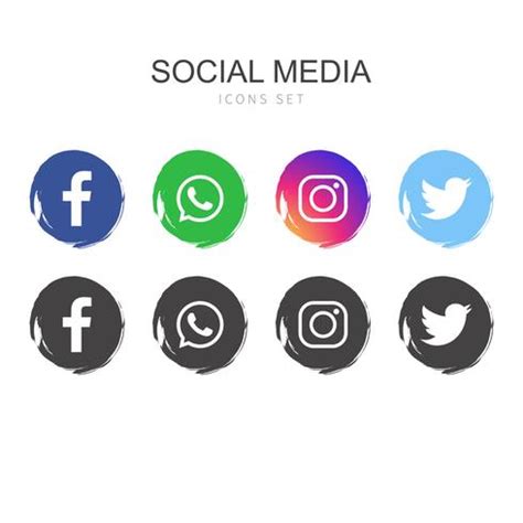 Popular Social Media logo collection - Download Free Vectors, Clipart Graphics & Vector Art