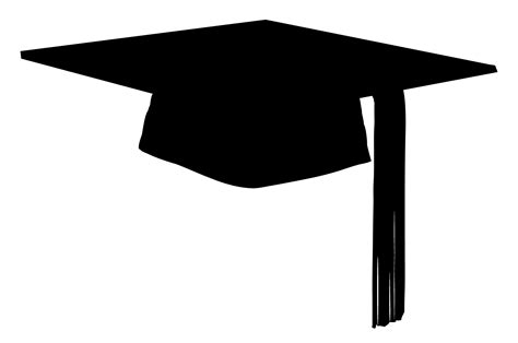 Graduation Cap Silhouette Clipart Free Stock Photo - Public Domain Pictures