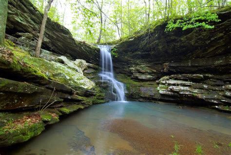 Magnolia Falls, located in the NW part of Arkansas in the fabulous ...