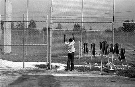 Haitian refugee at Krome Avenue Detention Center, 1982 - Flashbak