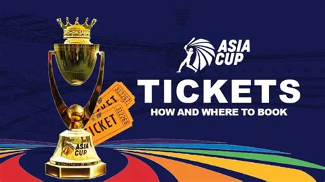 Asia Cup 2023: How to Buy Tickets? | sportinglad