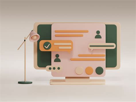 3D UI ILLUSTRATION by OTO KHOKHIASHVILI on Dribbble