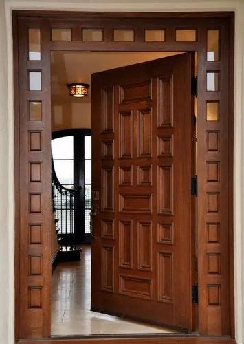 Wooden Main Door Design in India at Rs 180/square feet in Kurukshetra