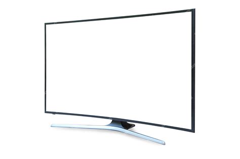 Premium Photo | Curved TV 4K flat screen lcd or oled, plasma realistic ...