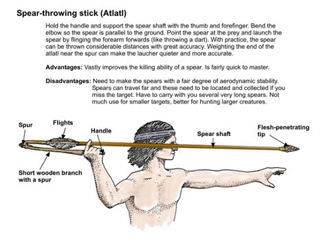 Making primitive weapons. Part two: Easy to make primitive weapons.