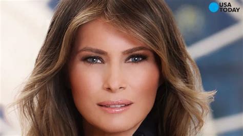 Melania Trump's portrait released