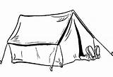Coloring Page Tent  MateoropEvans sketch template
