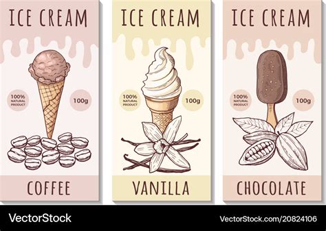 Printable Ice Cream Label Template - Printable Word Searches