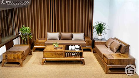 Hướng dẫn lựa chọn những mẫu sofa gỗ hiện đại, tiện nghi - Nội Thất Lạc Gia - Luôn Làm Hài Lòng Bạn