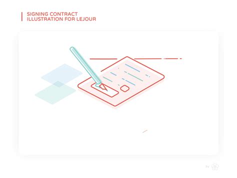 Signing Contract Animation! by Karoline Gammarano on Dribbble