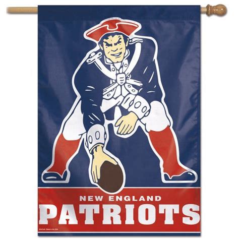 New England Patriots Retro Logo 27"x37" Banner – Engine30Sports