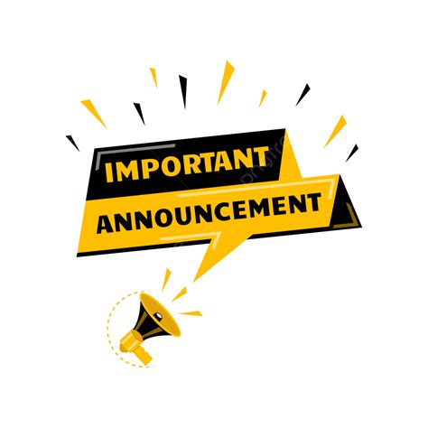 Announcement Design Vector Hd PNG Images, Announcement Design Vector ...