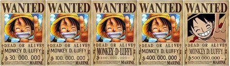 One Piece Luffy Wanted poster | Monkey d luffy, Luffy, One piece