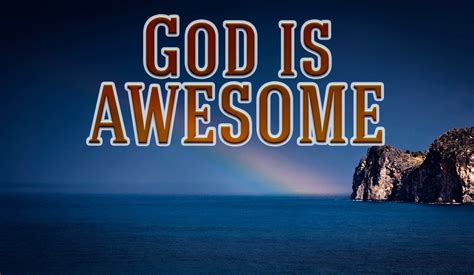 God Is An Awesome God - LetterPile