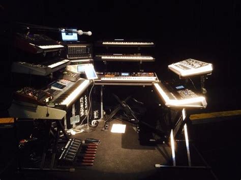 Geoff Downes Keyboard Setup