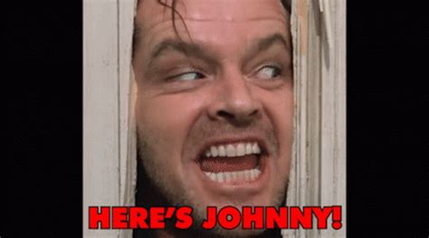 The Shining Heres Johnny GIF - TheShining HeresJohnny JackNicholson - Discover & Share GIFs