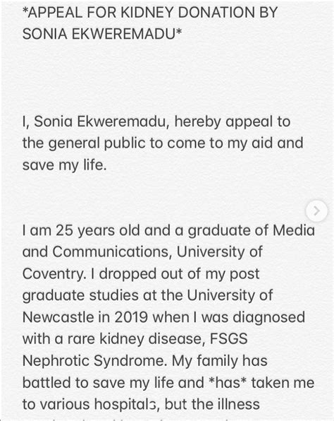 'Save My Life' - Ike Ekweremadu’s Daughter Begs The General Public For Kidney