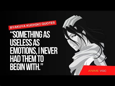 Best byakuya kuchiki quotes