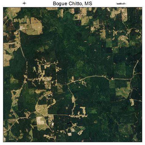 Aerial Photography Map of Bogue Chitto, MS Mississippi