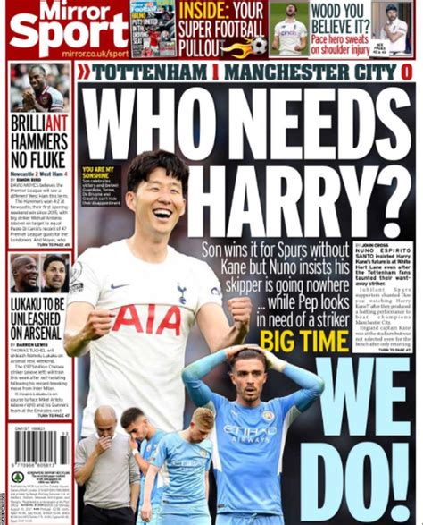 Football Newspaper Headlines: Who Needs Harry? - Learn English Through ...