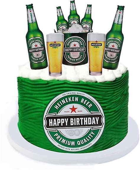 Happy Birthday Beer Cake