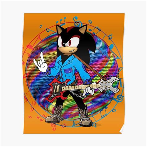 "Shadow the hedgehog" Poster for Sale by AlbertAmways | Redbubble