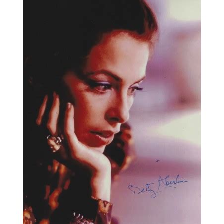 Betty ABERLIN autograph