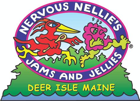 Nervous Nellie's Logo Magnet - Nervous Nellie's Jams & Jellies