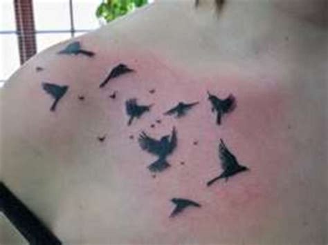 Flock of Birds Tattoos - TatRing