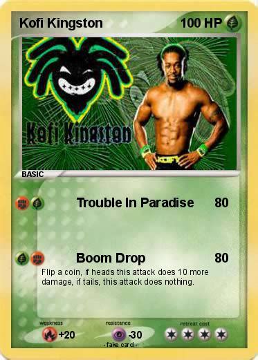 Pokémon Kofi Kingston 140 140 - Trouble In Paradise - My Pokemon Card