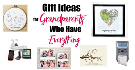 Gift Ideas for Grandparents Who Have Everything - Happy Healthy Mama