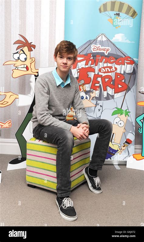 Who plays the voice of ferb in disneys phineas ferb hi-res stock photography and images - Alamy