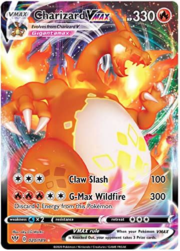 Buy Charizard VMAX - 020/189 - Ultra Rare Online at desertcartKSA