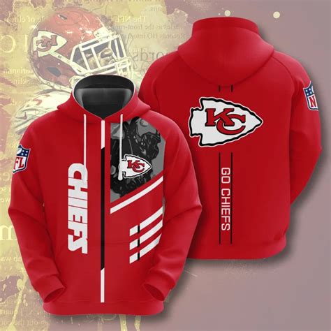 Kansas City Chiefs Hoodies 3 lines graphic gift for fans -Jack sport shop