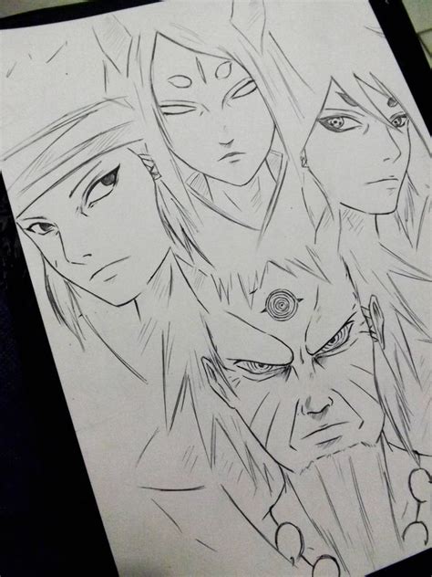 Rikudou Ashura Indra Kaguya xD by DiegoYojiJoji on DeviantArt | Naruto painting, Naruto sketch ...