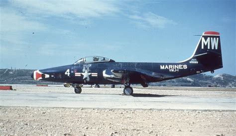 F2H 2P Banshee | Us navy aircraft, Us military aircraft, Fighter jets